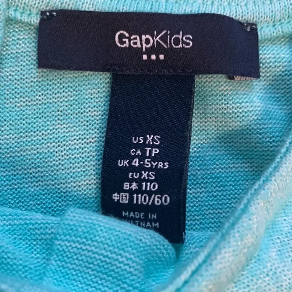 *LAST CHANCE*  Gap knit tank girls size xs blue flowy Gap Kids